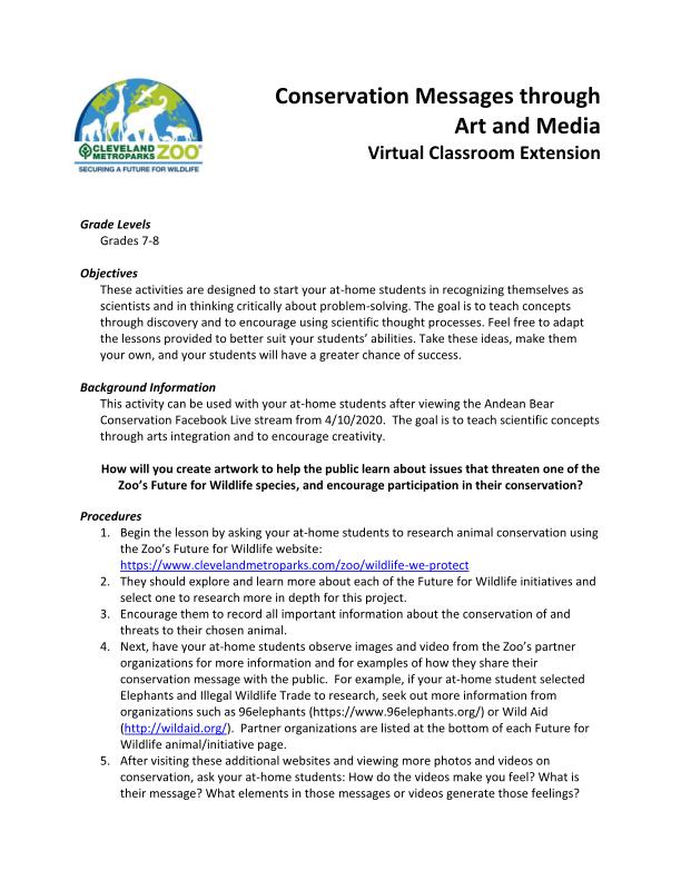 Conservation Messages through Art and Media thumbnail