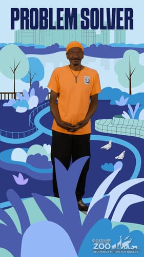 Doc (David "Dr. Greenhand") Hester, Master Gardener - Rid-All Green Partnership, Cleveland