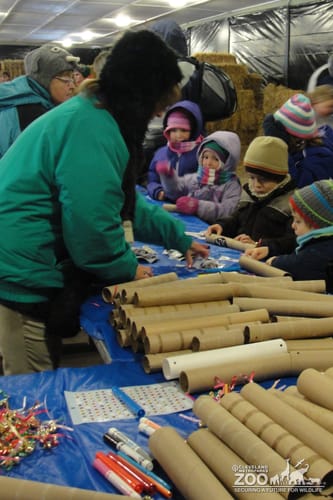 Volunteers at the Craft Table during Noon Year's Eve (2)
