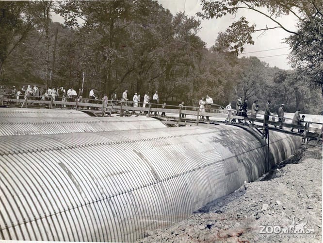1949 - Construction of Big Creek Culverts and Footbridge