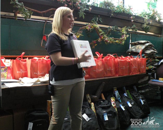 Stacey during a Nurture the Wonder Program