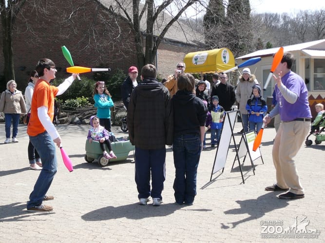 2013 - Jugglers at Party for the Planet