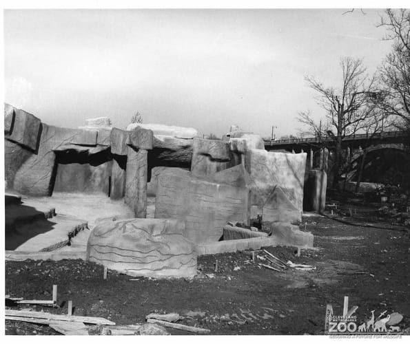 1970's - Polar Bear Exhibit Construction