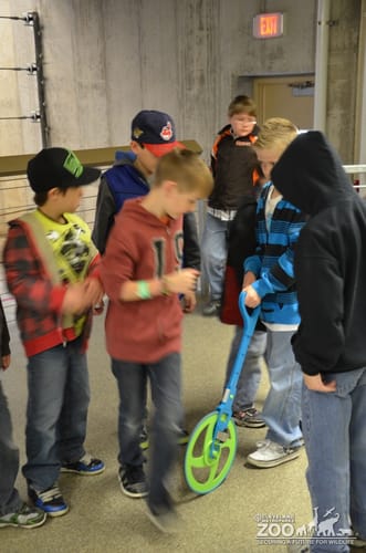 Kids in Action during Connections to Africa Program