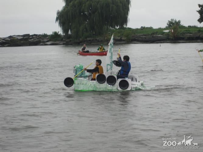 Zoo Crew Volunteers during Boat Float